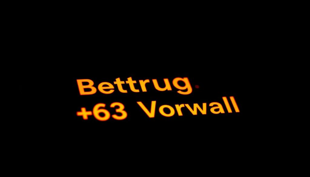 Betrug +63 Vorwahl