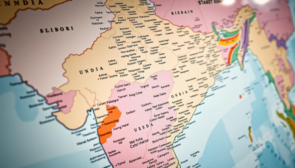 indische Ortsvorwahlen
