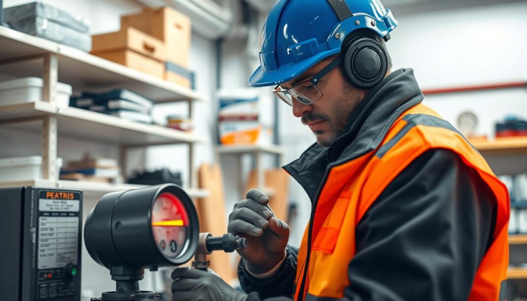 Wie kann ich prüfen, ob Gas austritt