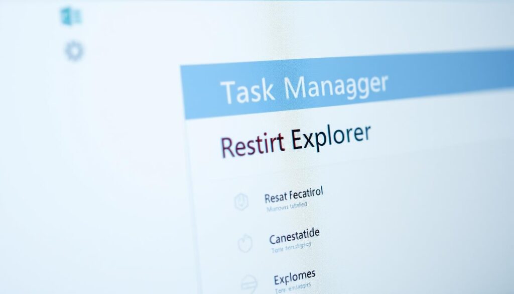 Explorer neu starten Task-Manager
