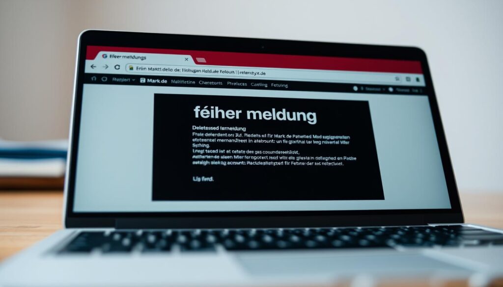 fehler meldung markt.de